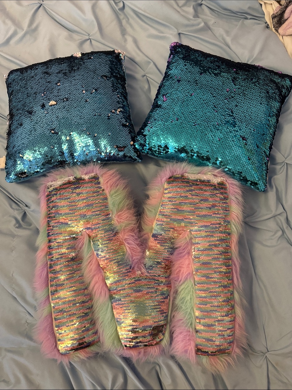Sequined Flip Pillows